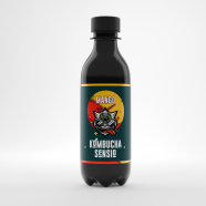 Kombucha Sensio чаена естествено газирана ферментирала напитка с манго 0.400 л 